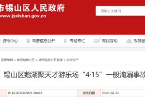开云体育官网-无锡市一游乐场发生一起脚踏风车船侧翻事故，调查报告公布：涉事游船不合格，3人被刑事拘留，4名公职人员被处理