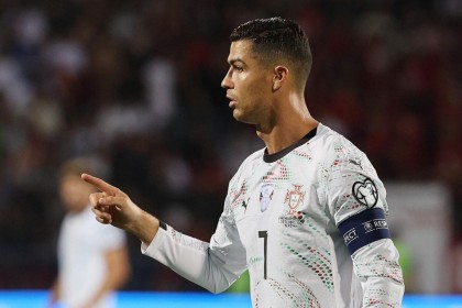 已连续23年，C罗国家队生涯每个赛季都有进球